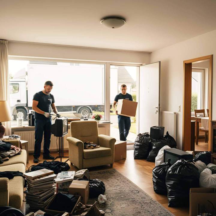 Videz entièrement votre logement de tous les encombrants.